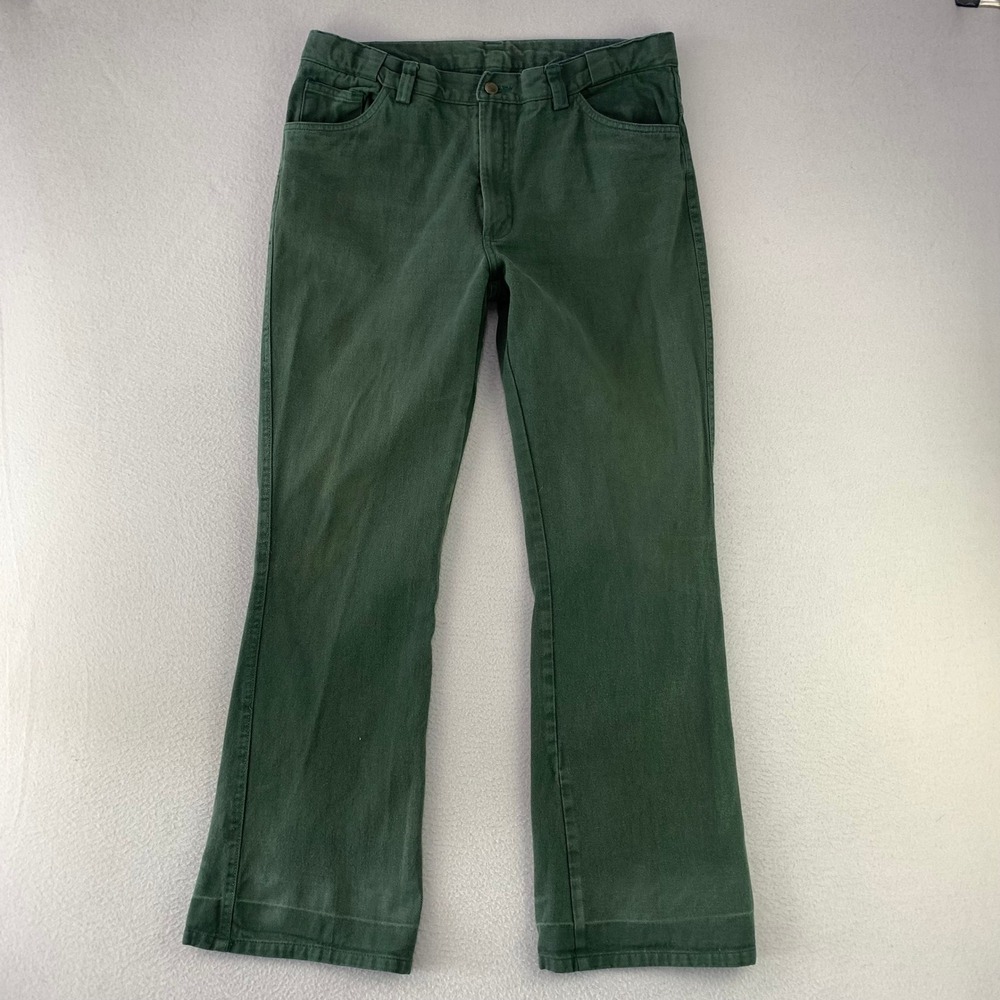 Forest Service Official Uniform Pants Bootcut Womens 14 Green‎ Workwear Vintage
